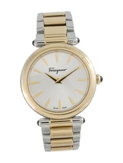 Pre-owned Ferragamo Idillio Watch, 36mm In Multi