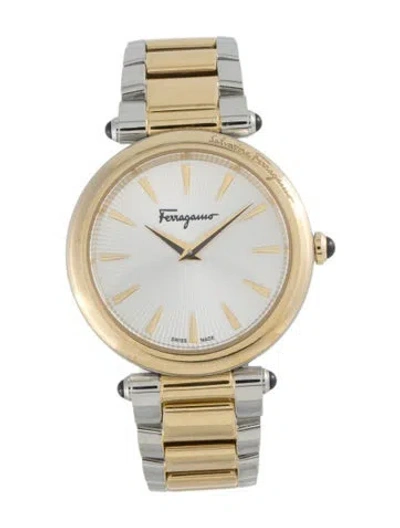 Pre-owned Ferragamo Idillio Watch, 36mm In Multi
