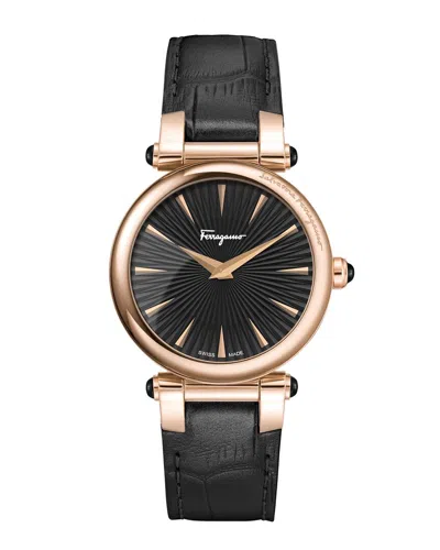 Ferragamo Idillio Watch In Gold