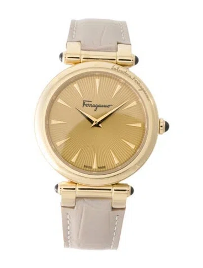 Pre-owned Ferragamo Idillio Watch In Multi