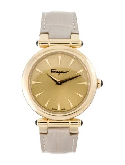 Pre-owned Ferragamo Idillio Watch In Multi