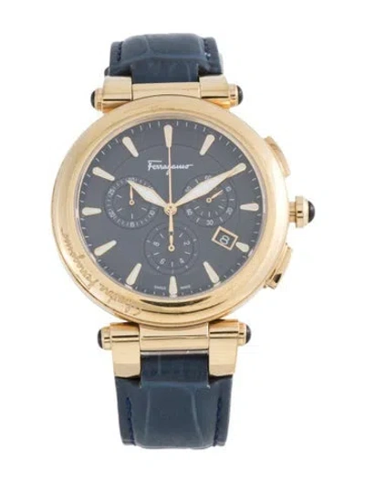 Pre-owned Ferragamo Idillio Watch In Multicolor