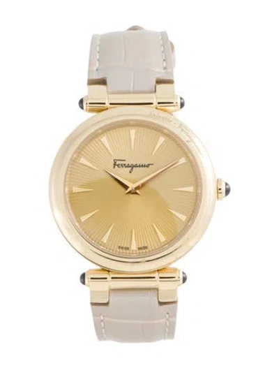 Pre-owned Ferragamo Idillio Watch In Multicolor