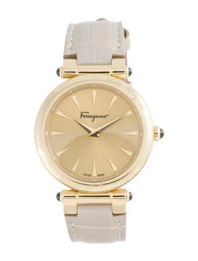 Pre-owned Ferragamo Idillio Watch In Multicolor