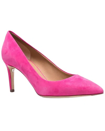Ferragamo Ilary 70mm Leather Pump In Pink
