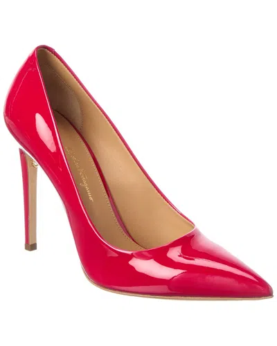 Ferragamo Ilary Patent Pump In Red