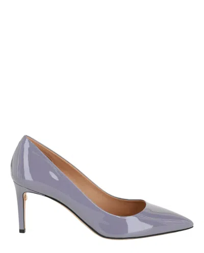 Ferragamo Ilary Pointed-toe Patent Pumps In Multi