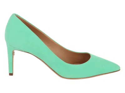Pre-owned Ferragamo Ilary Pointedtoe Pumps (women's) Sneakers In Green