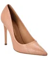 Ferragamo Ilary Reptile-embossed Leather Pump In Brown
