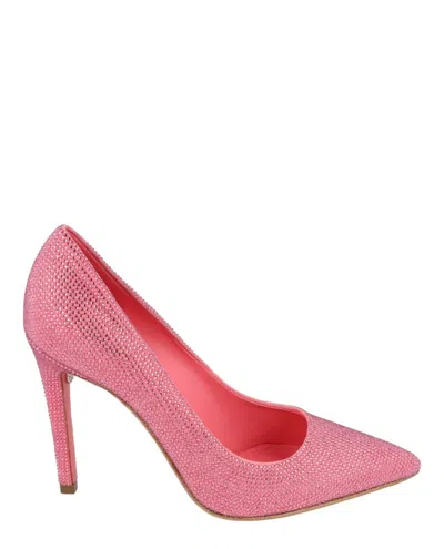 Ferragamo Ilary X5 Crystal Embellished Pumps In Pink