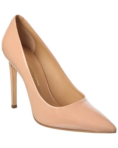 Ferragamo Ilary X5 Patent Pump In Pink