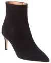 Ferragamo Imogen Suede Bootie In Black