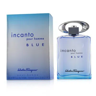 Ferragamo Incanto Blue / S.  Edt Spray 3.4 oz (100 Ml) (m) In Blue / Green