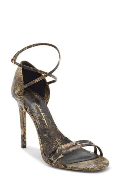 Ferragamo Ines Sandal In Multi