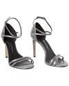 Ferragamo Ines X5mor Suede Sandal (authentic Pre-loved) In Gray