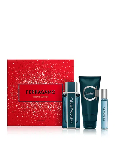 FERRAGAMO INTENSE LEATHER EAU DE PARFUM GIFT SET ($170 VALUE)
