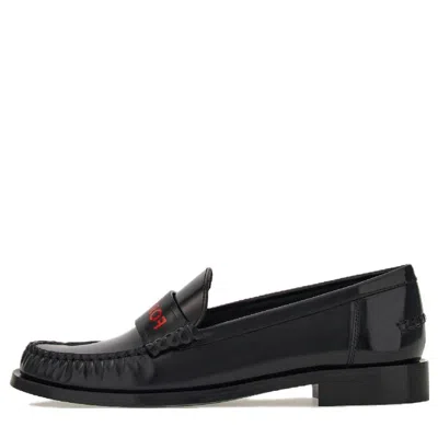 Ferragamo Irina Forever Leather Loafers In Black