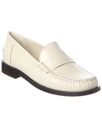 Ferragamo Irina Leather Loafer In Multi