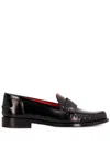 Ferragamo Irina Leather Loafers In Black