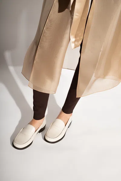 Ferragamo Salvatore  Logo In White