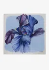 Ferragamo Iris Print Silk Scarf In Multicolor