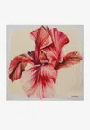 Ferragamo Iris Print Silk Scarf In Multicolor