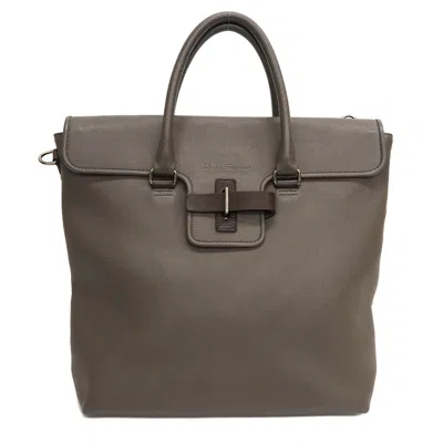 Pre-owned Ferragamo Ish Leather Tote Bag () In Multi