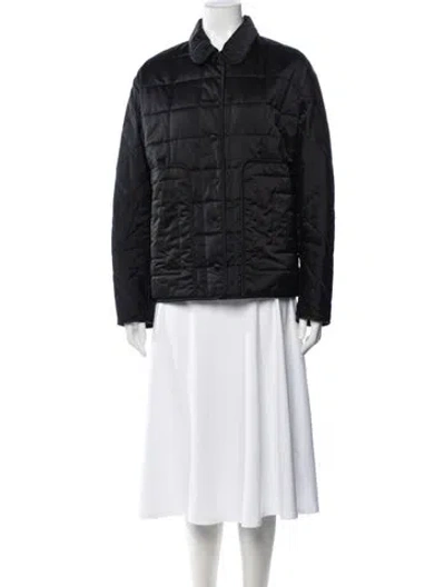 Pre-owned Ferragamo Jacket In Black