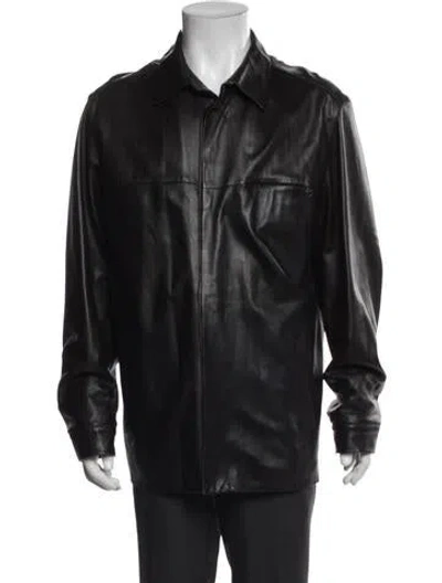 Pre-owned Ferragamo Jacket In Black