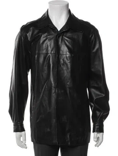 Pre-owned Ferragamo Jacket In Black