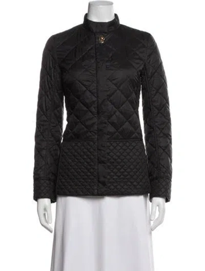 Pre-owned Ferragamo Jacket In Black