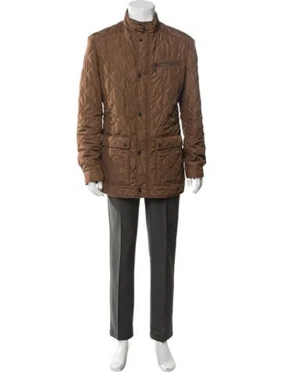 Pre-owned Ferragamo Jacket In Brown