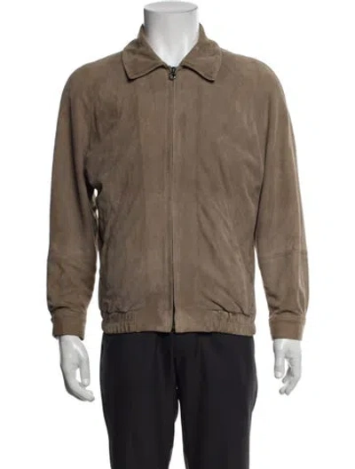 Pre-owned Ferragamo Jacket In Brown
