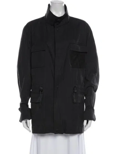 Pre-owned Ferragamo Jacket In Gray