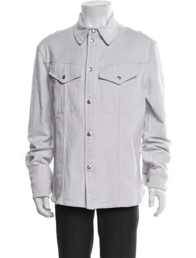 Pre-owned Ferragamo Jacket In Gray