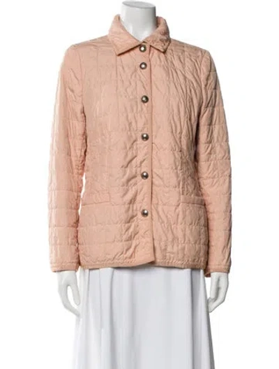 Pre-owned Ferragamo Jacket In Neutral