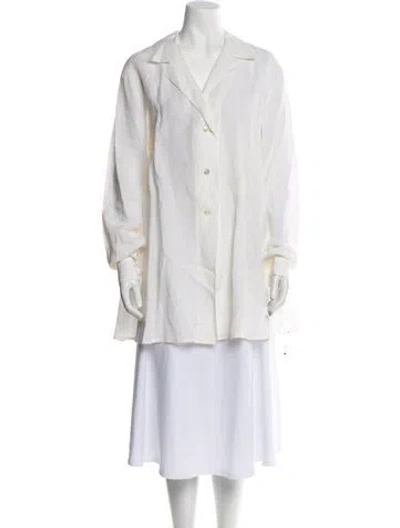 Pre-owned Ferragamo Jacket In Neutral