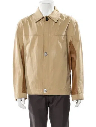 Pre-owned Ferragamo Jacket In Neutral