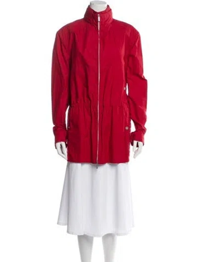 Pre-owned Ferragamo Jacket In Red