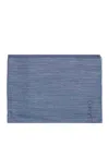 Ferragamo Jacquard Cashmere Blend Scarf In Blue