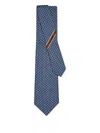 Ferragamo Jacquard Gancini Bicolor Tie In Pattern