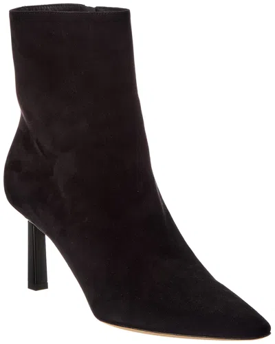 Ferragamo Janna 70 Suede Bootie In Multi