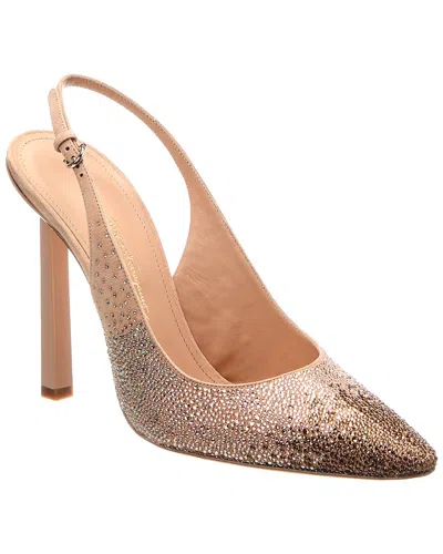 Ferragamo Jessie Suede Pump In Neutral
