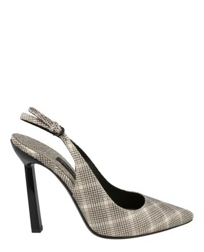 Ferragamo Jessie X5 Slingback Pumps In Multi