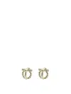 Ferragamo Crystal Embellished Stud Earrings