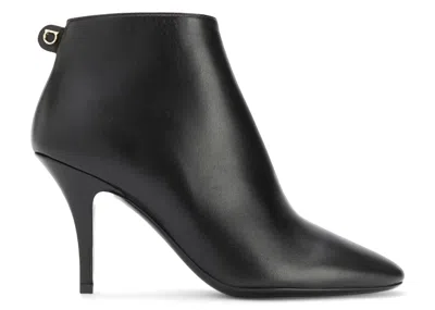 Pre-owned Ferragamo Joan Ankle Booties (women's) Sneakers In Black