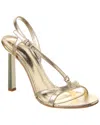 Ferragamo Jole X5 Leather Sandal In Gold