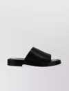 Ferragamo Crossover-strap Leather Slides