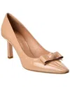 Ferragamo Katrin X5 Patent Pump In Brown