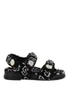 Ferragamo Keita Sandals In Black
